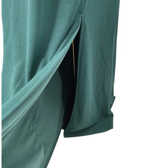 BIRDY GREY L green sea glass Shamin bridesmaid formal party maxi dress NWT B126 - Picture 4 of 11